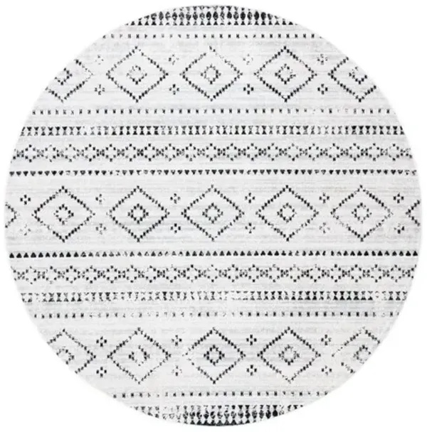 MONTAGE Collection MTG291F-7R Grey / Ivory 6'-7" X 6'-7" Round