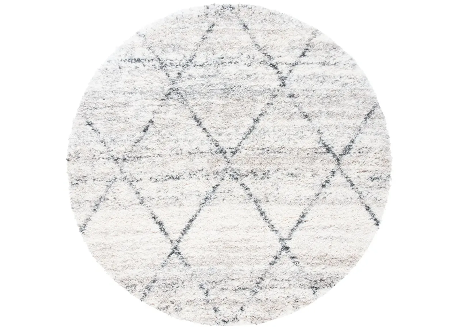 FONTANA SHAG Round Power Loomed 8' X 8' Round Rug