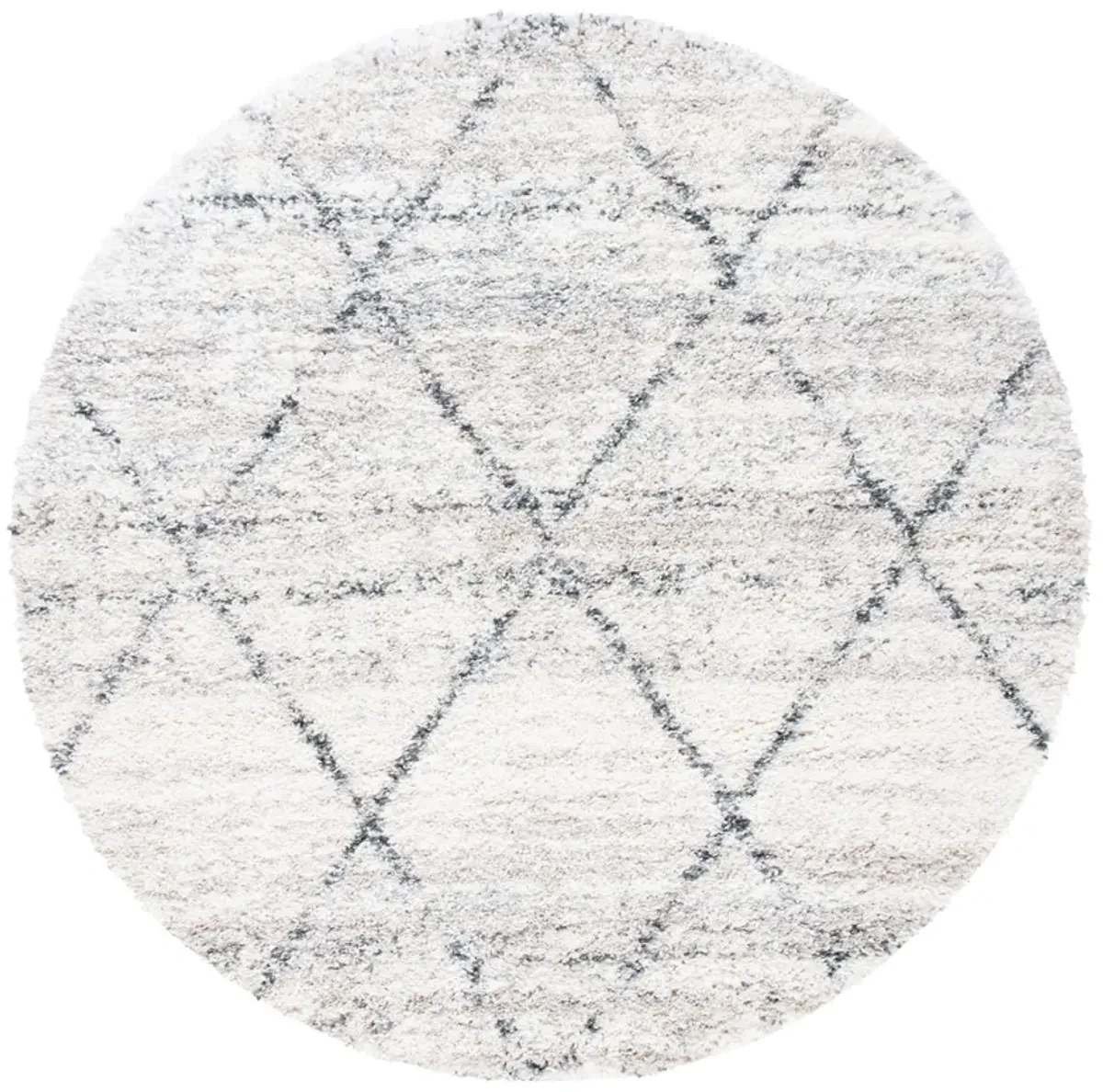 FONTANA SHAG Round Power Loomed 8' X 8' Round Rug