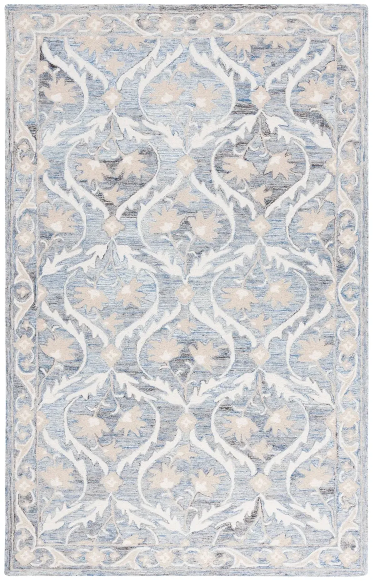 BLOSSOM Hand Tufted 4' x 6' area rug