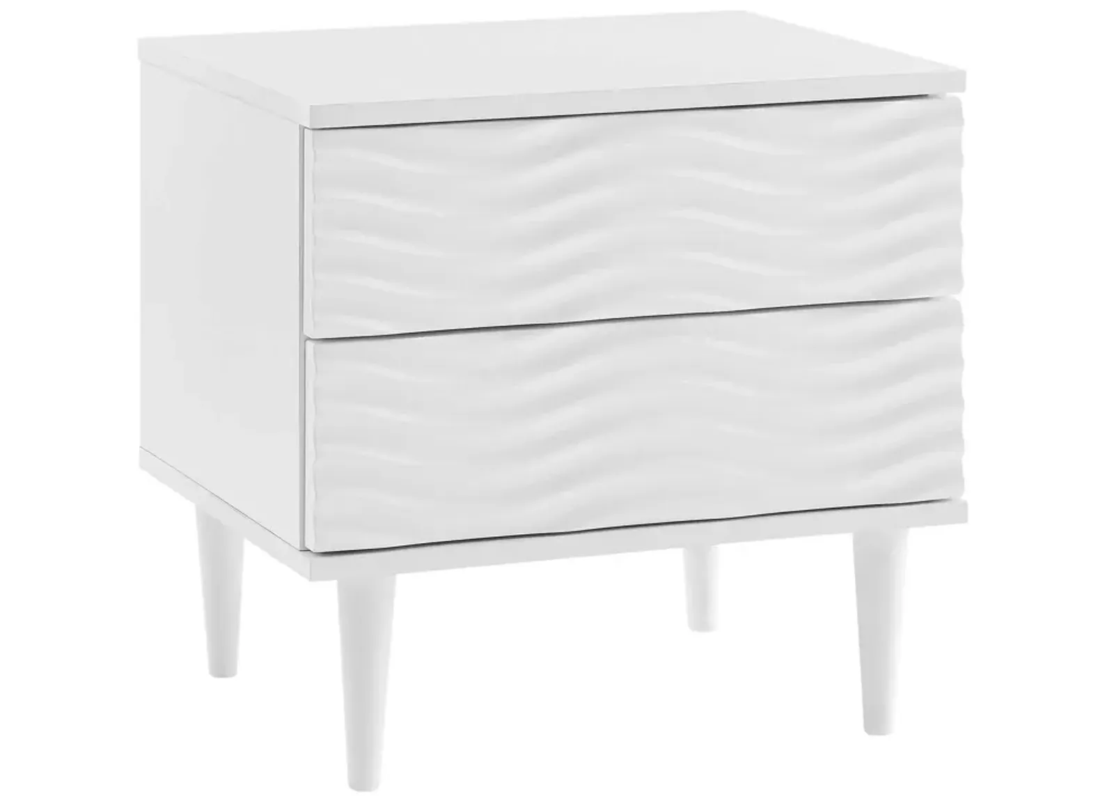 Wavelet 2-Drawer Nightstand