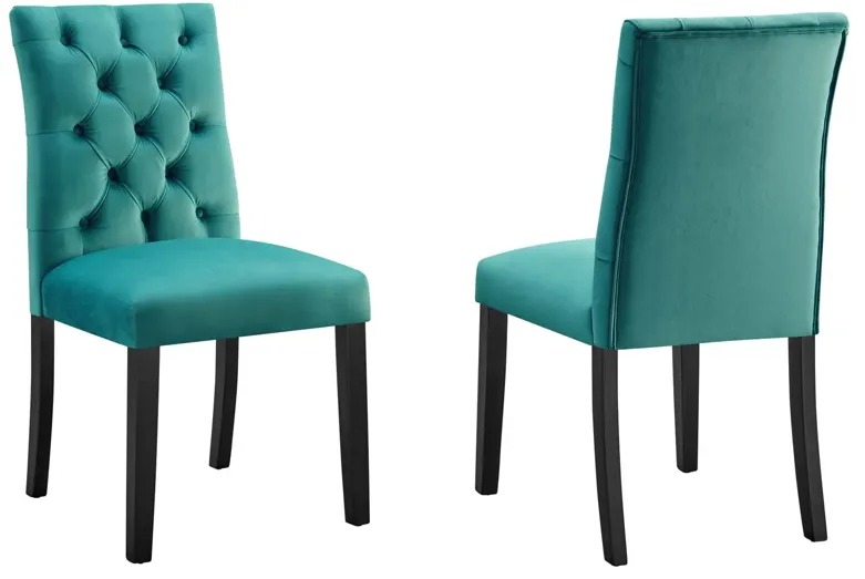 Duchess Performance Velvet Dining Chairs - Set of 2