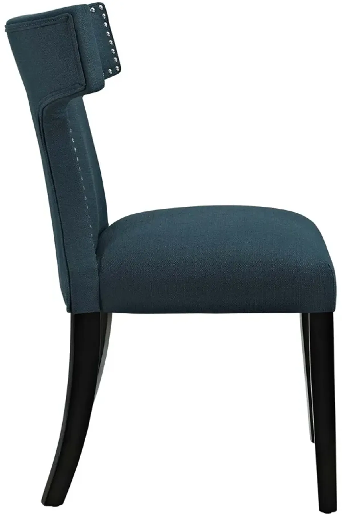 Curve Fabric Dining Chair