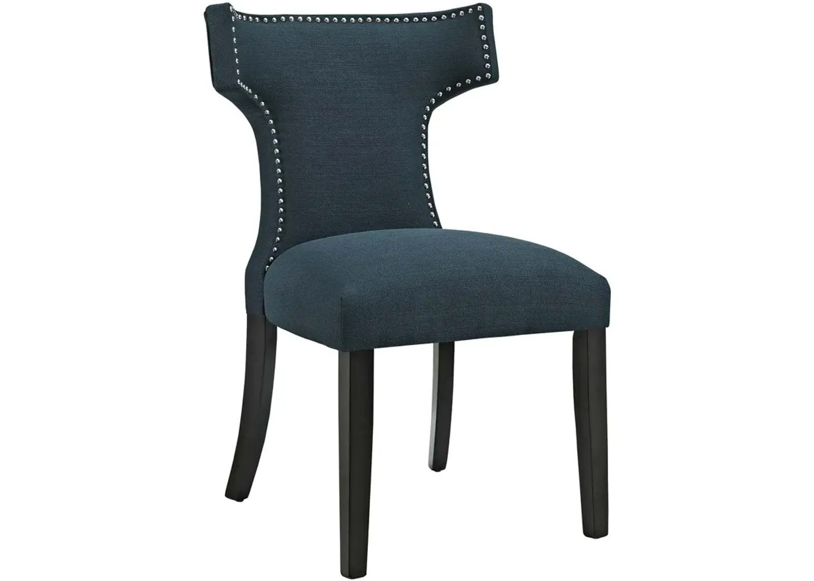 Curve Fabric Dining Chair