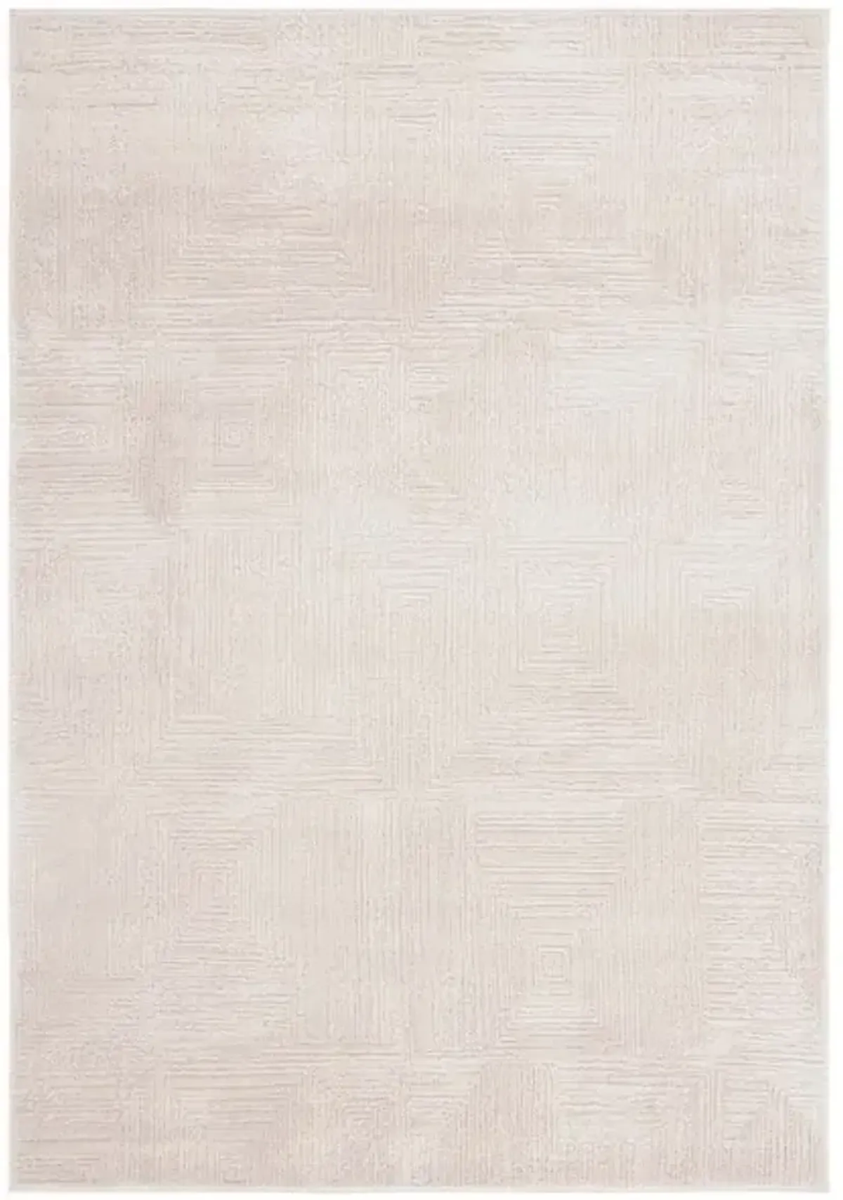 WHISPER 814 Beige 9' X 12' Large Rectangle Rug