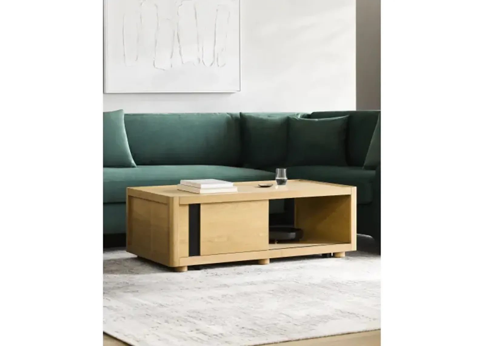 Shaye SHYE-003 17"H x 50"W x 26"D Coffee Table