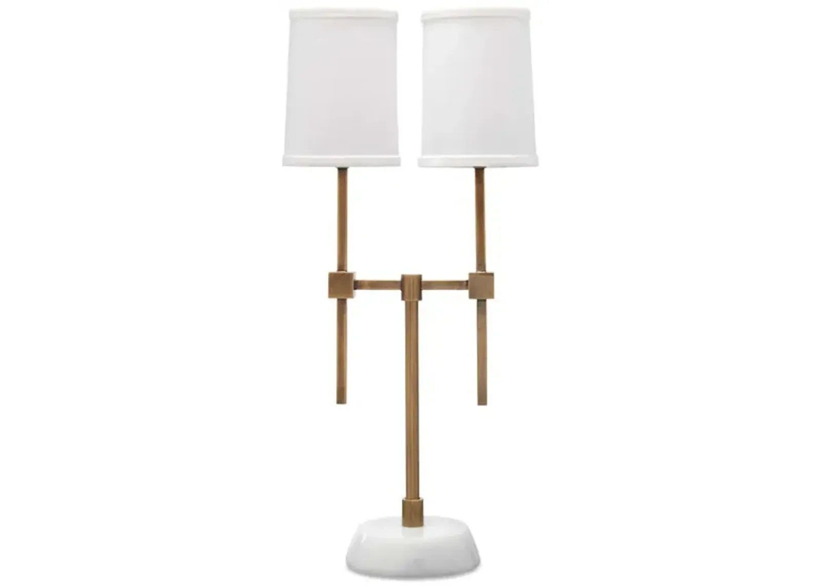 Minerva Twin Shade Console Lamp