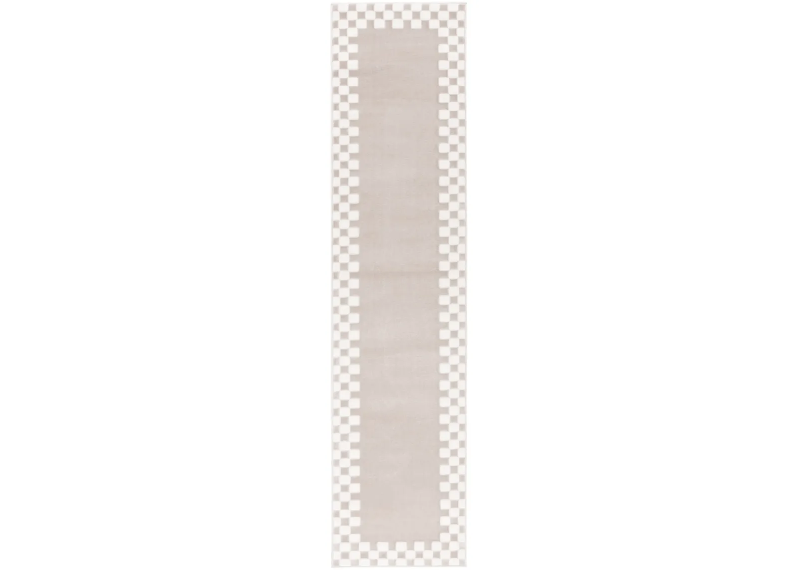 GROOVE 108 BEIGE  2'-3' x 8' Runner Rug