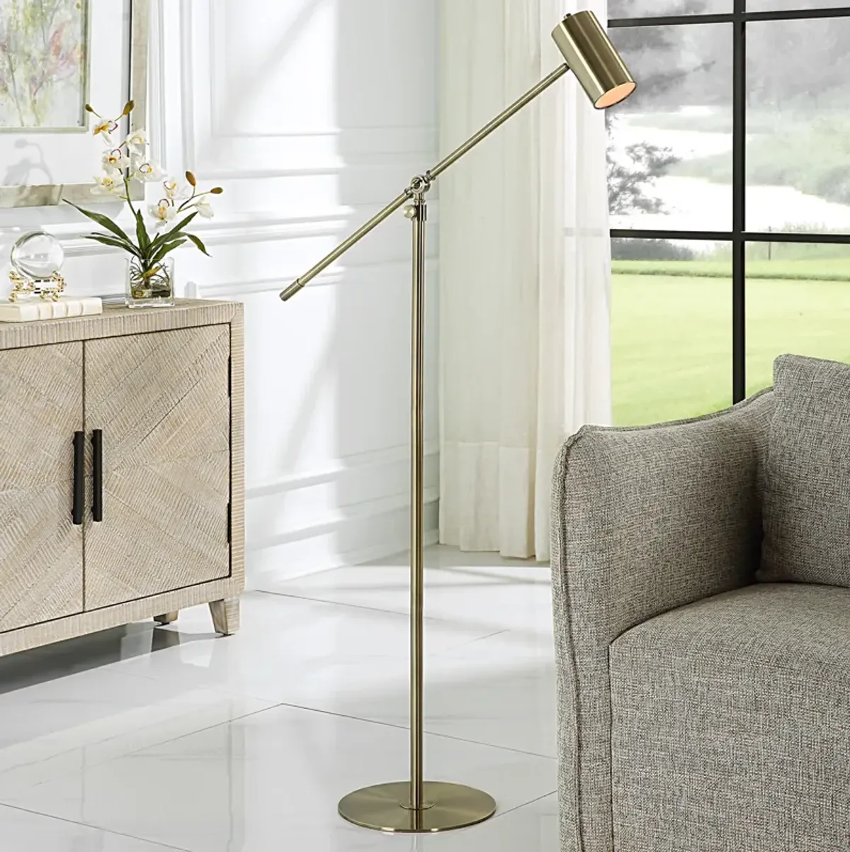 Dax Adjustable Height Floor Lamp