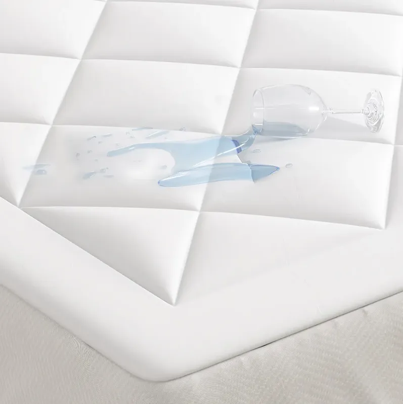 Sleep Philosophy Holden White Waterproof Sofa Bed Mattress Pad