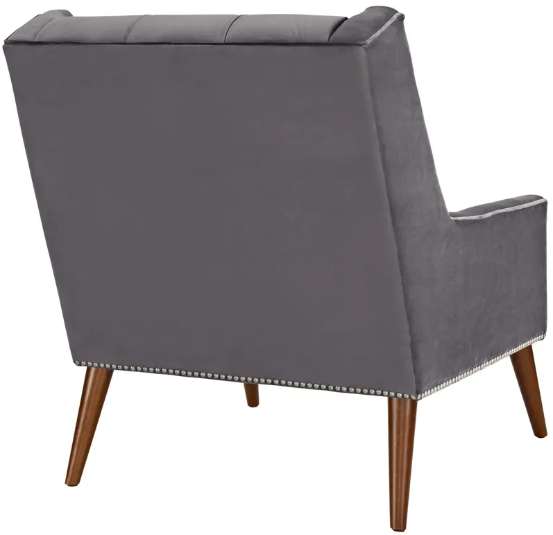 Peruse Velvet Armchair