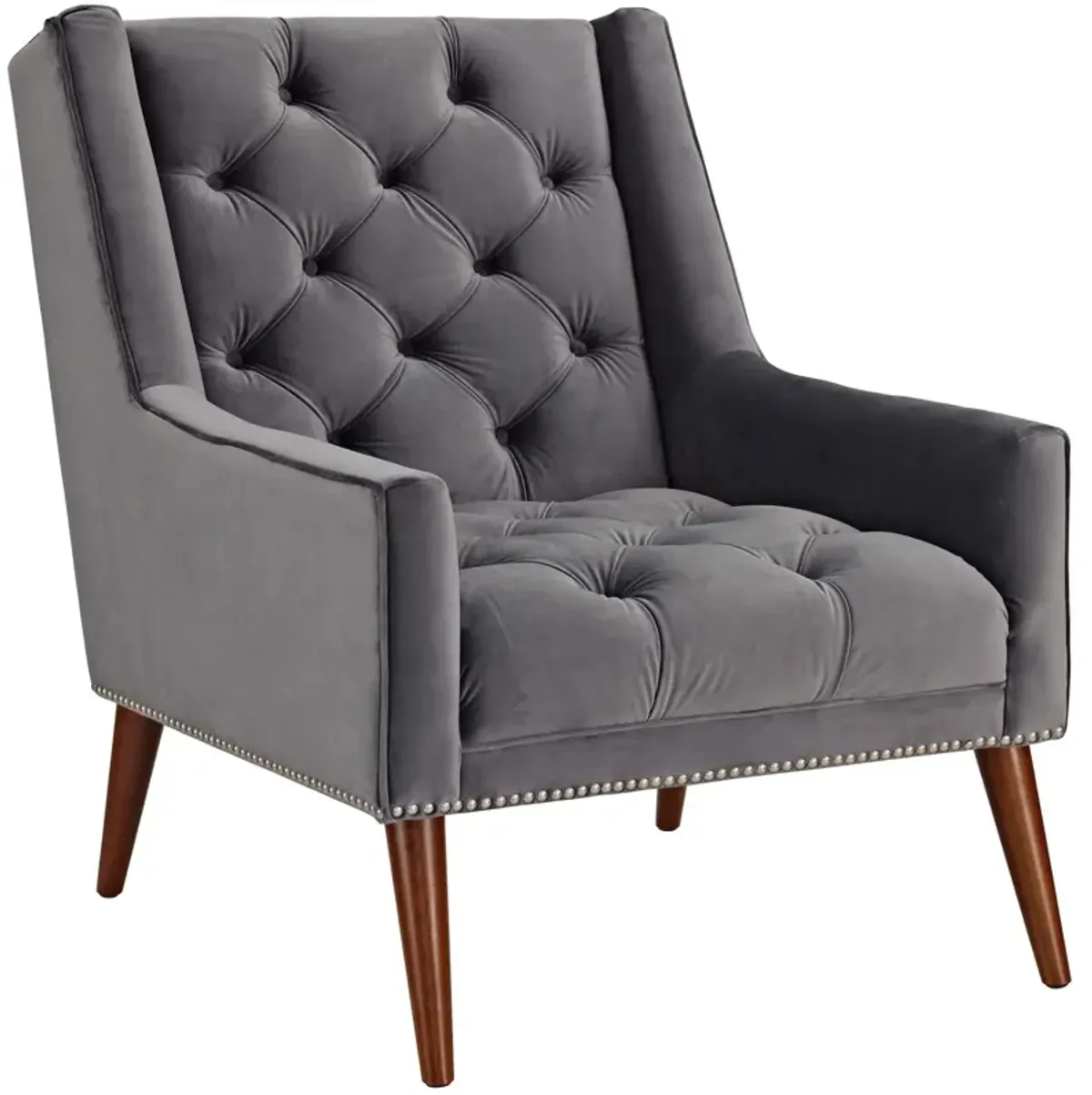 Peruse Velvet Armchair