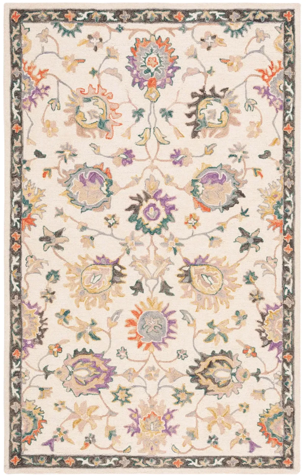 BLOSSOM Hand Tufted 4' x 6' area rug