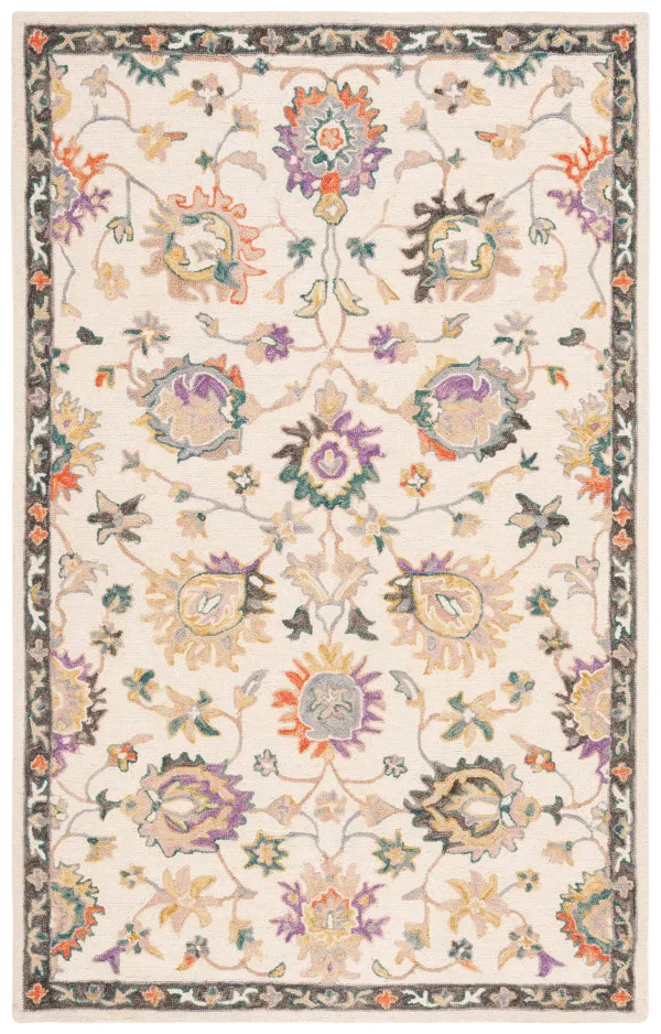 BLOSSOM Hand Tufted 4' x 6' area rug