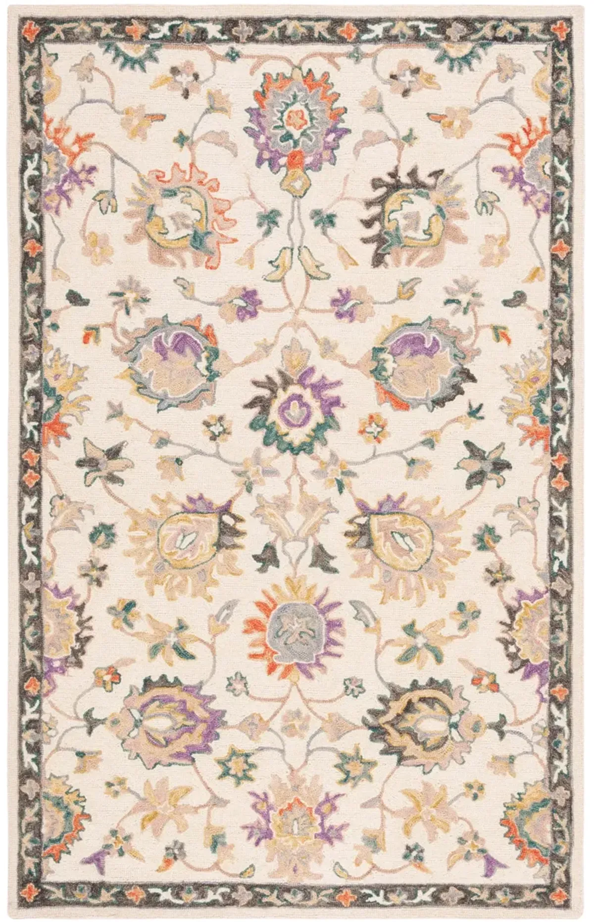 BLOSSOM 471 BEIGE  4' x 6' Small Rectangle Rug