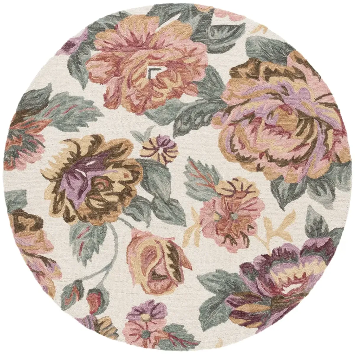 JARDIN Hand Tufted 6' x 6' Round area rug