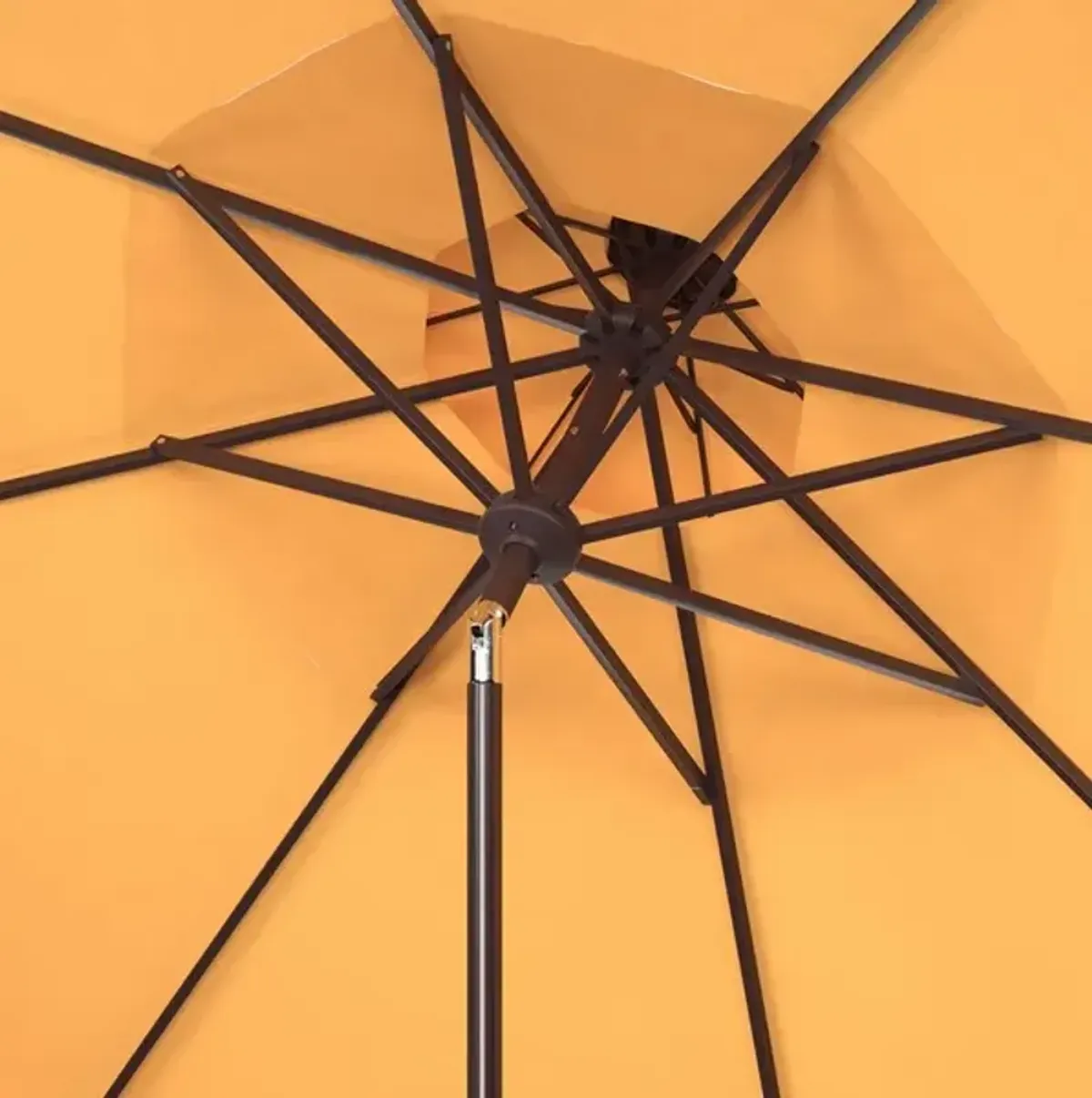 MILAN FRINGE 9FT DOUBLE TOP CRANK UMBRELLA