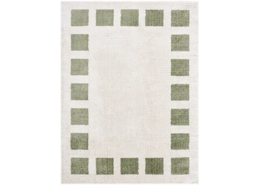 Fossay Shag FSG-2315 2' x 2'11" Machine Woven Rug