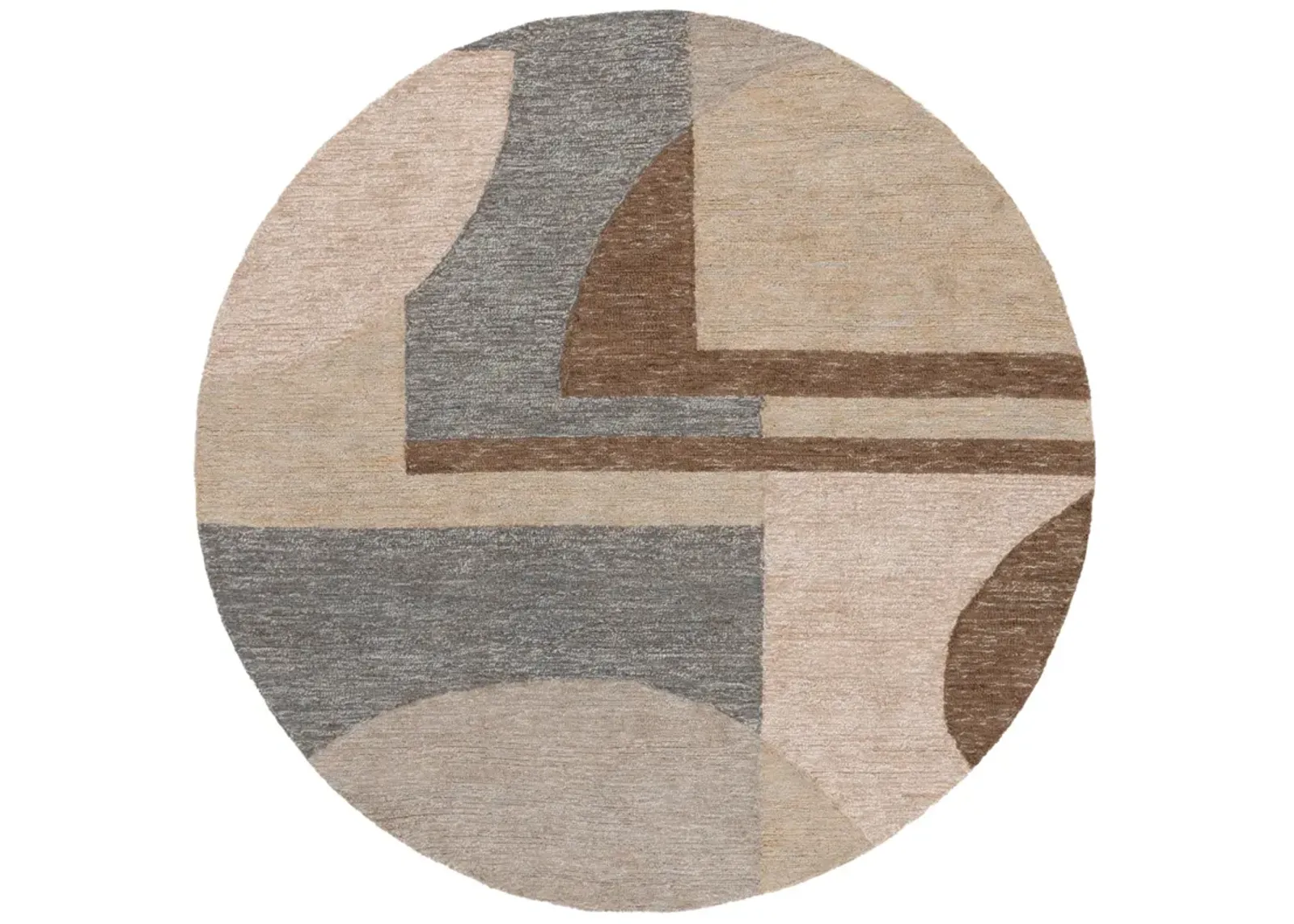 NATURAL FIBER 727 NATURAL  6' x 6' Round Round Rug