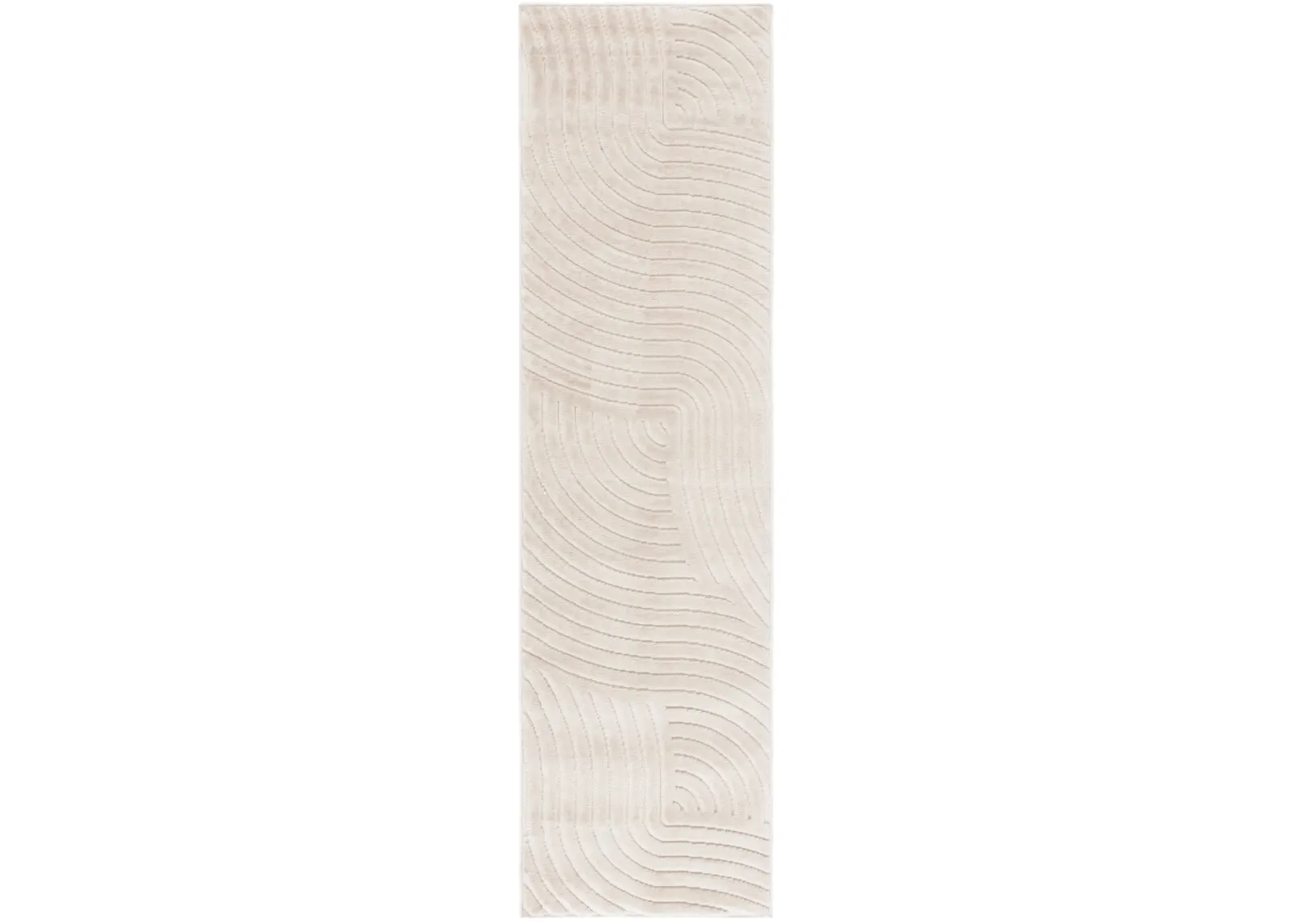 SELENA 680 BEIGE 2'-2' x 8' Runner Rug