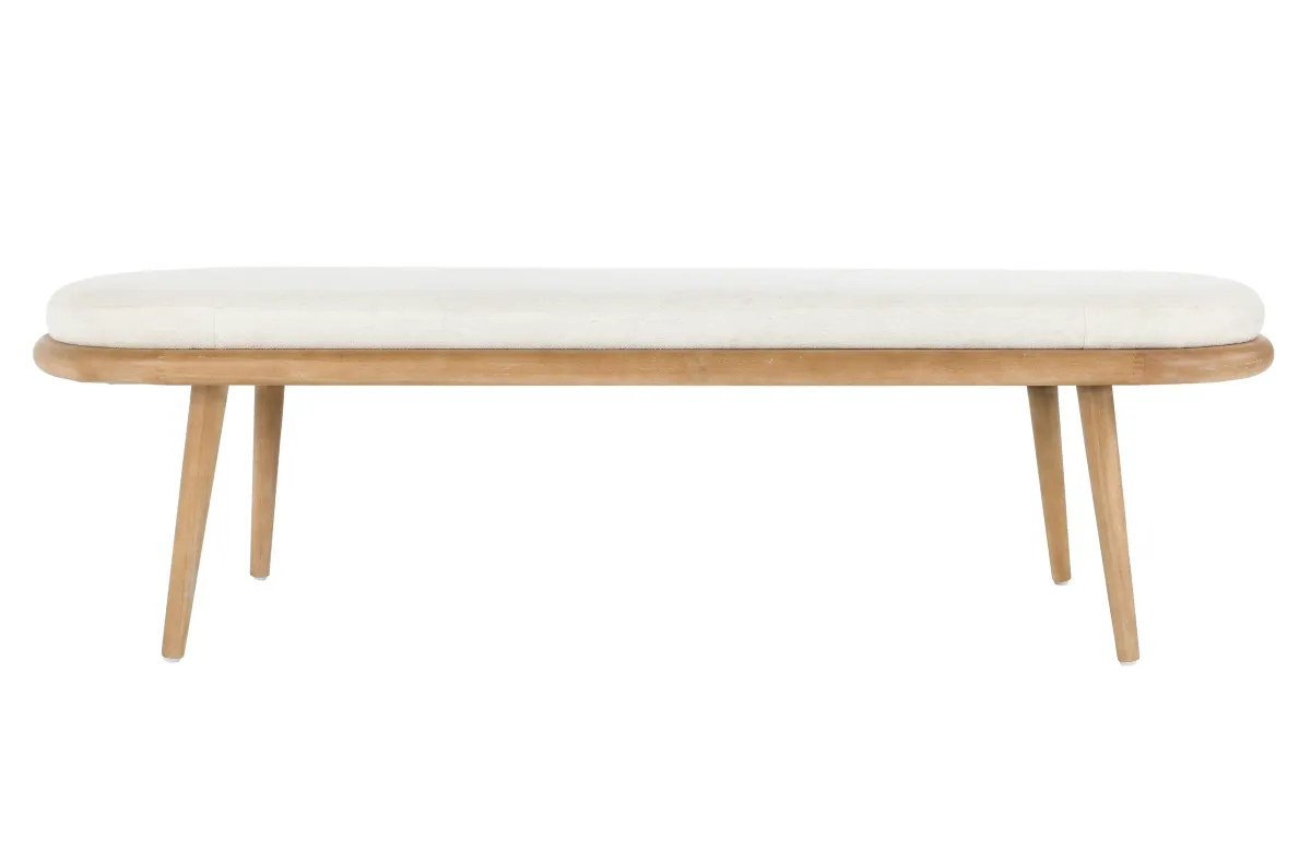 Echo Bench Beige by Kosas Home