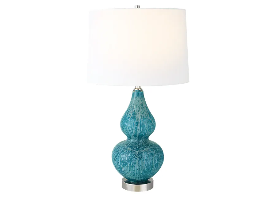 Uttermost Avalon Blue Table Lamp