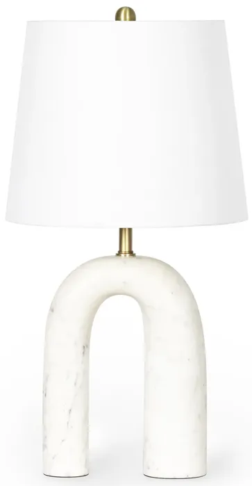 Slinkly Marble Table Lamp