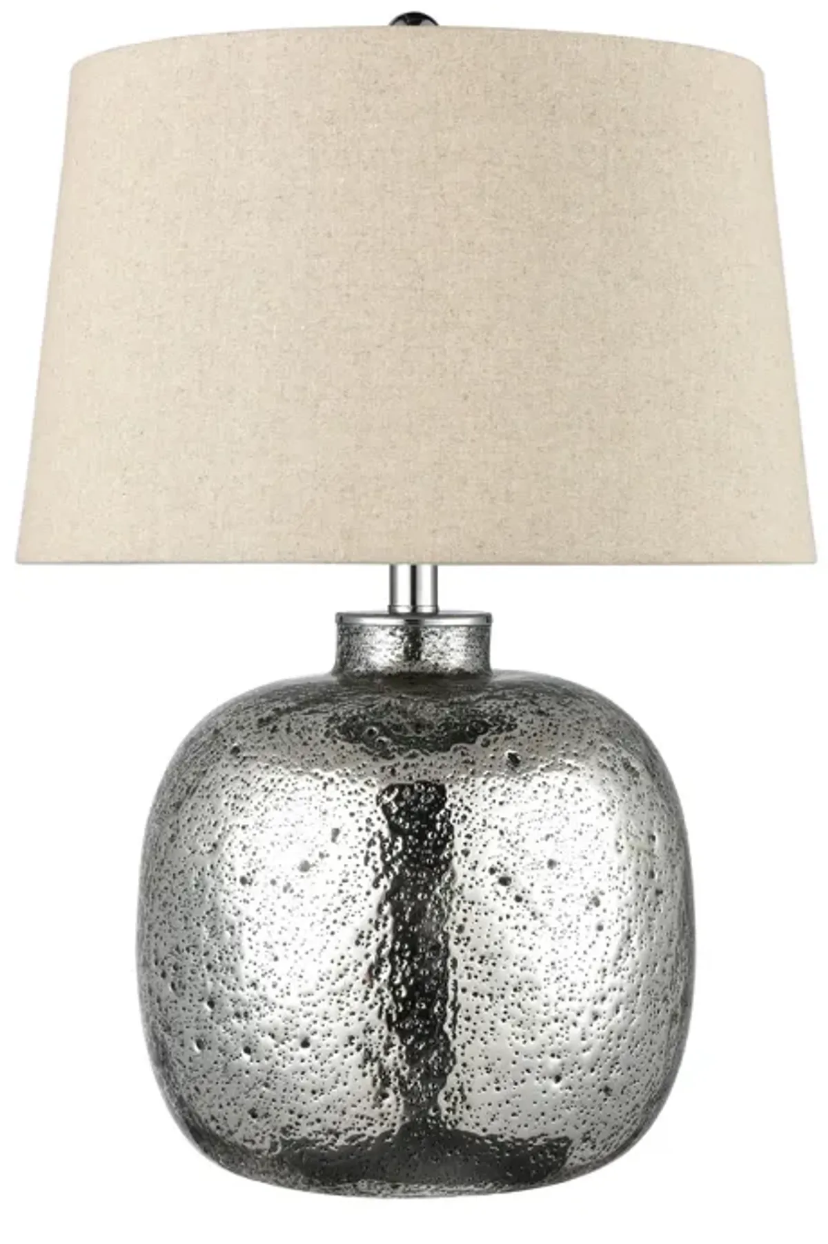 Cicely 24'' High 1-Light Table Lamp - Silver Mercury - Includes LED Bulb