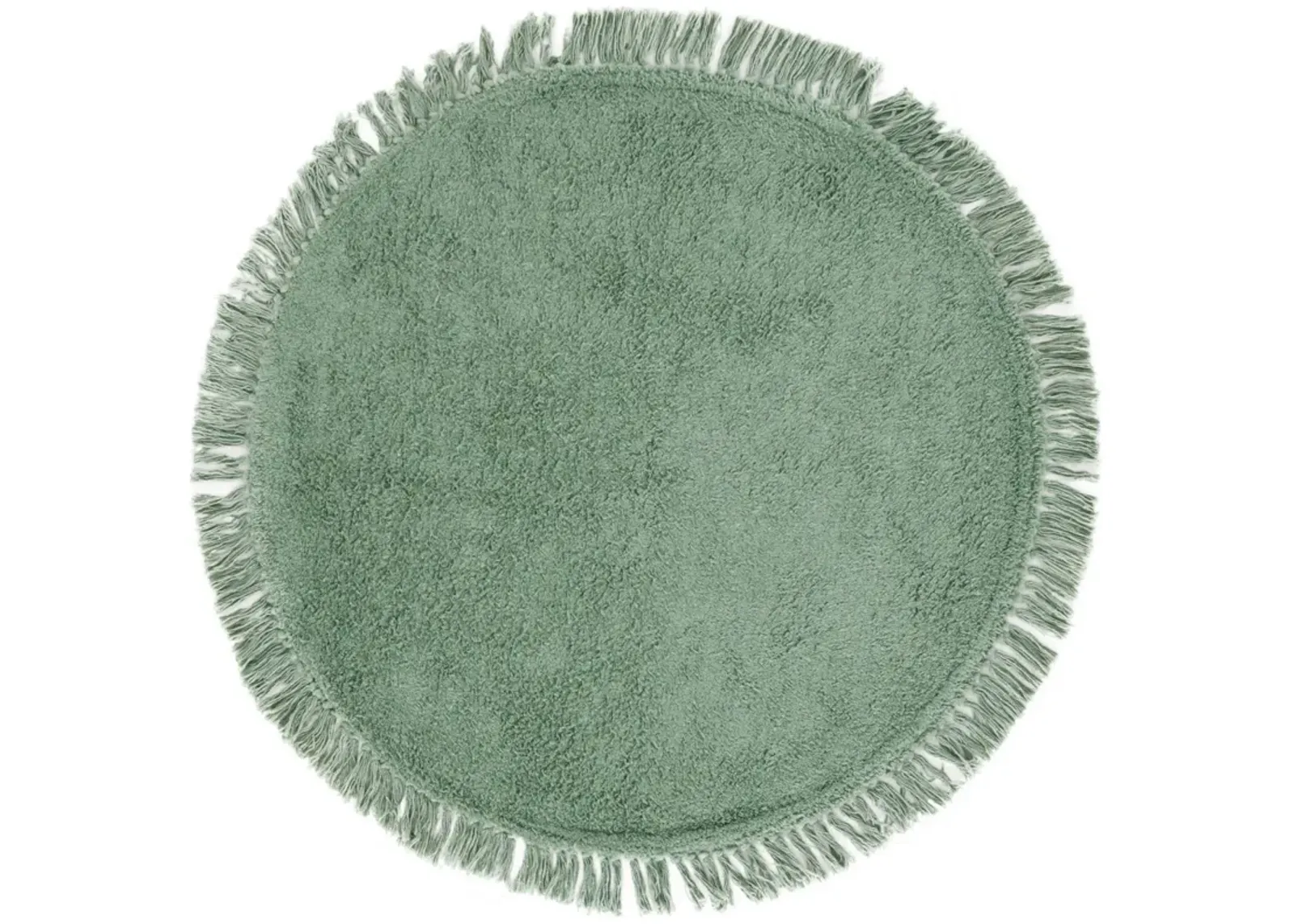 EASY CARE 221 GREEN 6' x 6' Round Round Rug