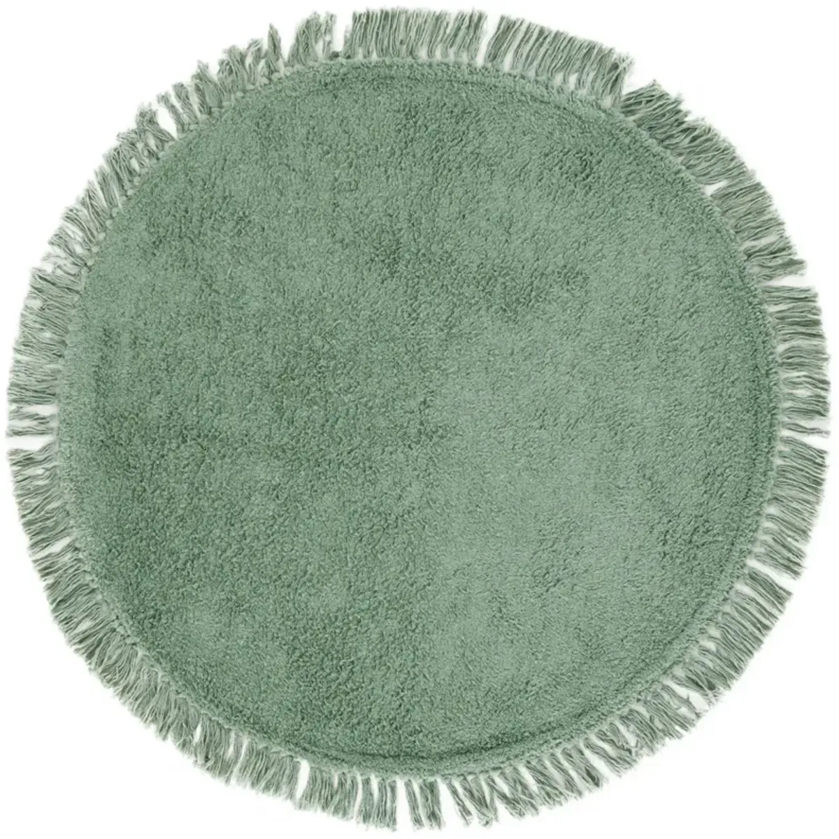 EASY CARE 221 GREEN 6' x 6' Round Round Rug