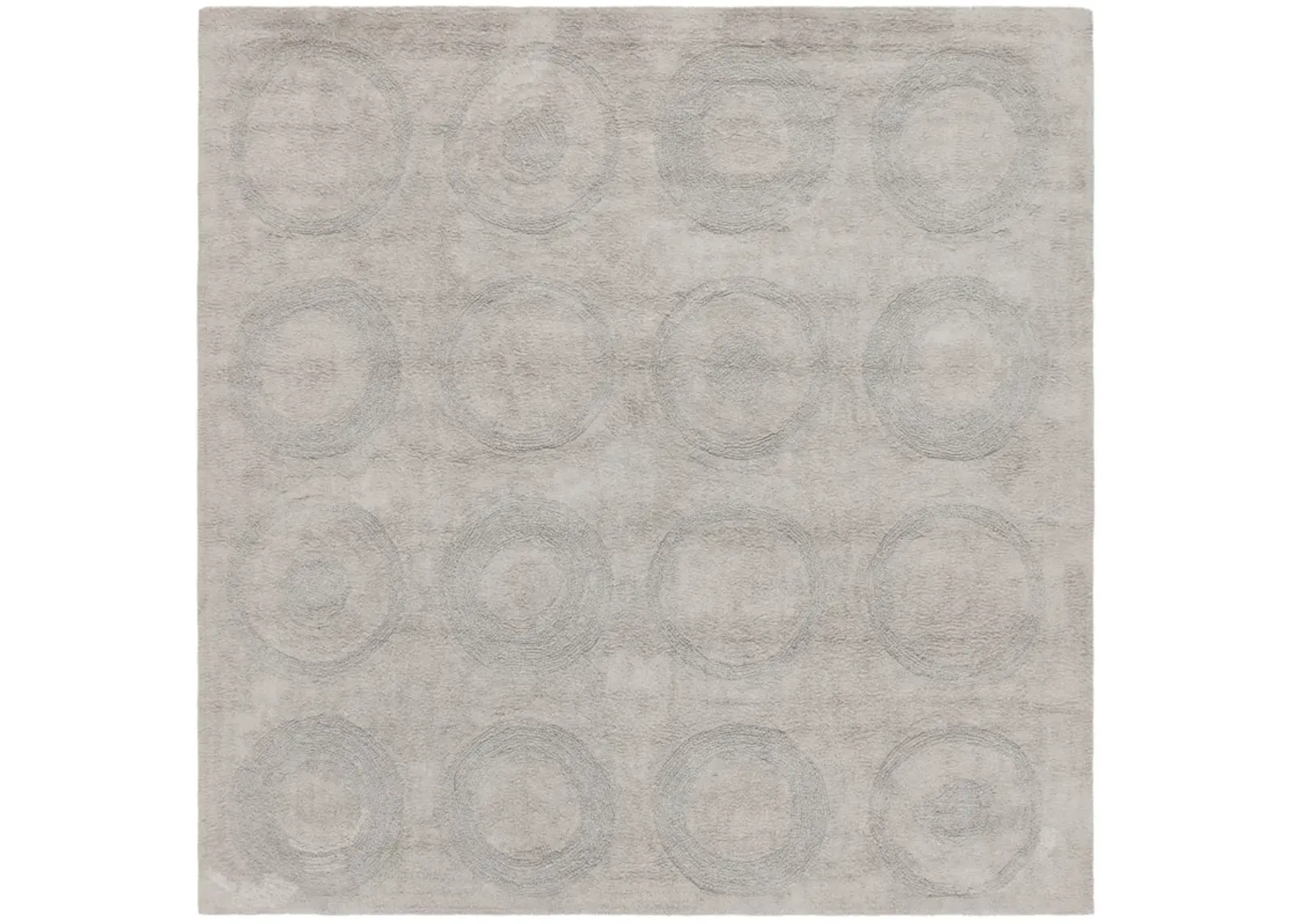 EASY CARE 214 GREY 6' x 6' Square Square Rug