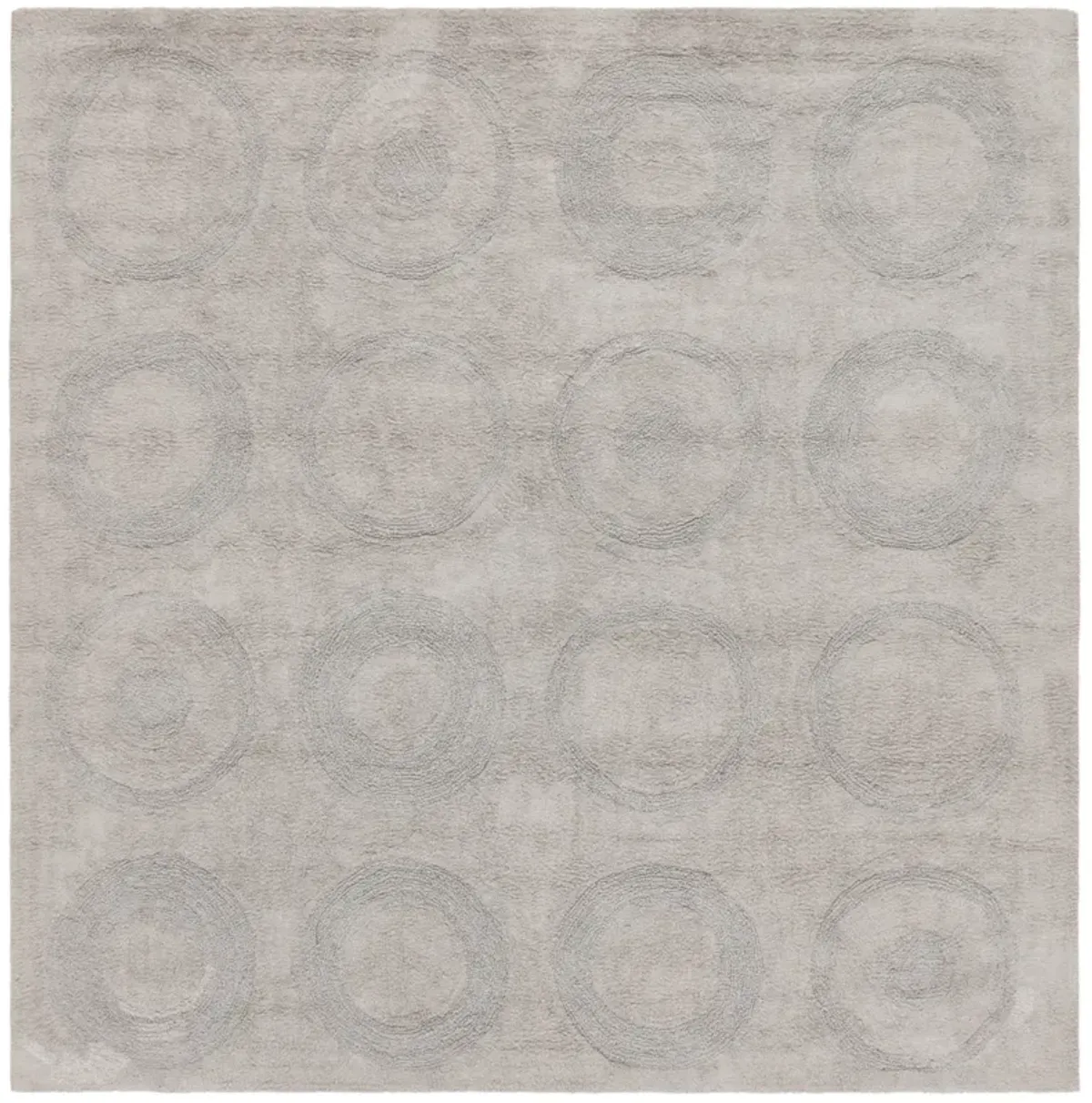 EASY CARE 214 GREY 6' x 6' Square Square Rug