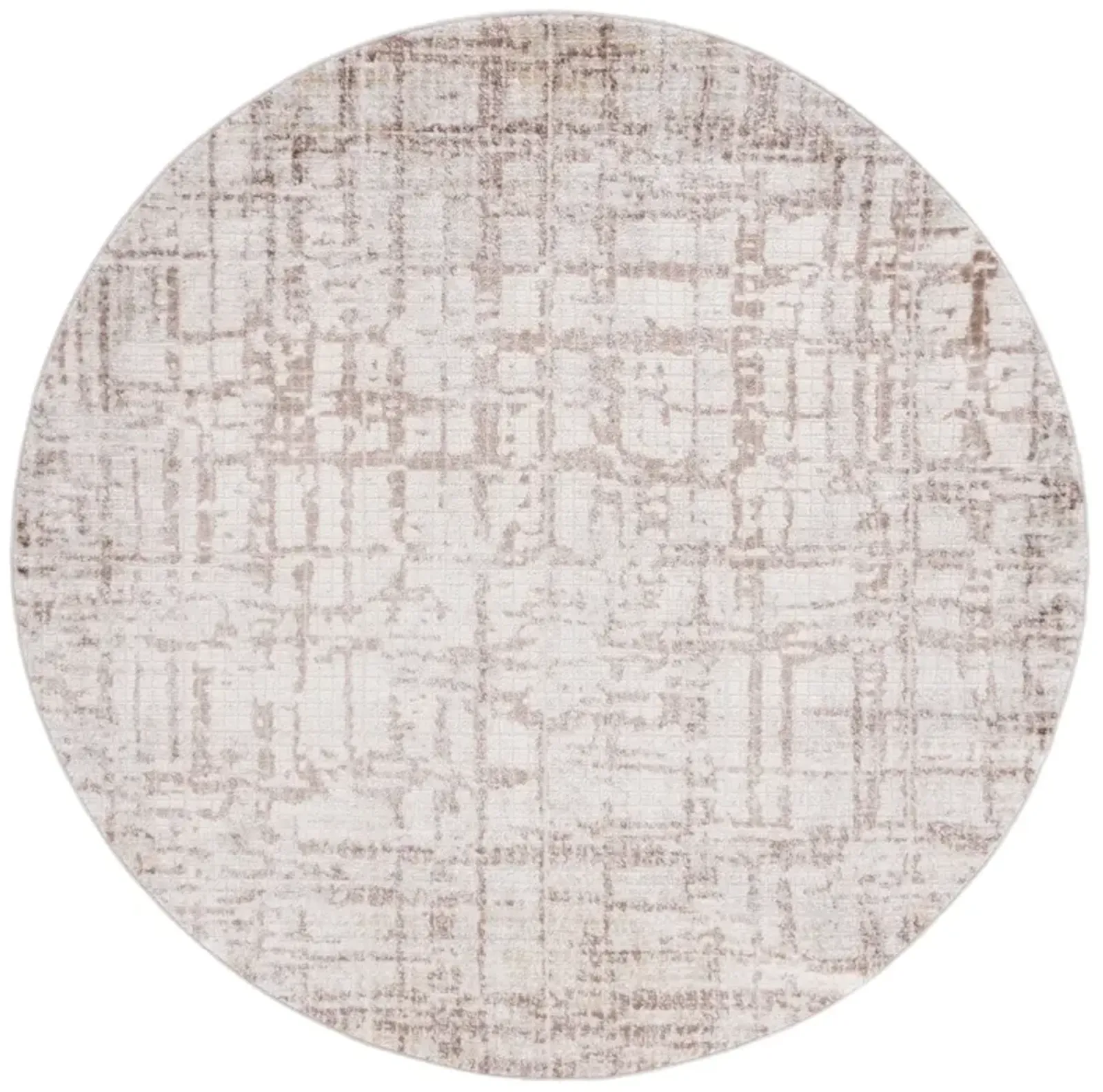 PALMA 336 BEIGE  3' x 3' Round Round Rug