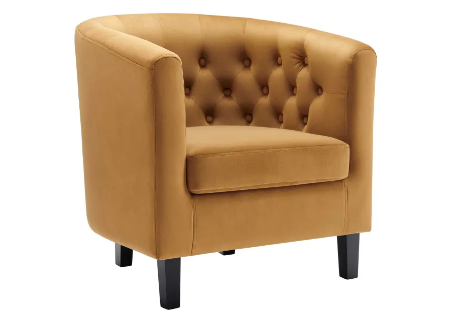 Prospect Performance Velvet Armchair