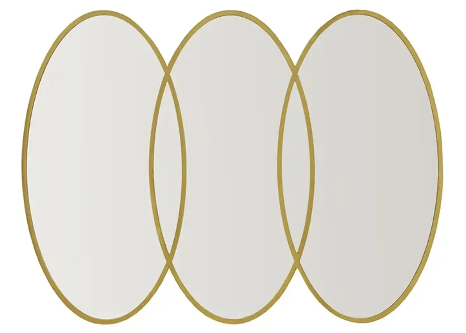 Madison Park Signature Eclipse Gold Gold Trio Wall Mirror