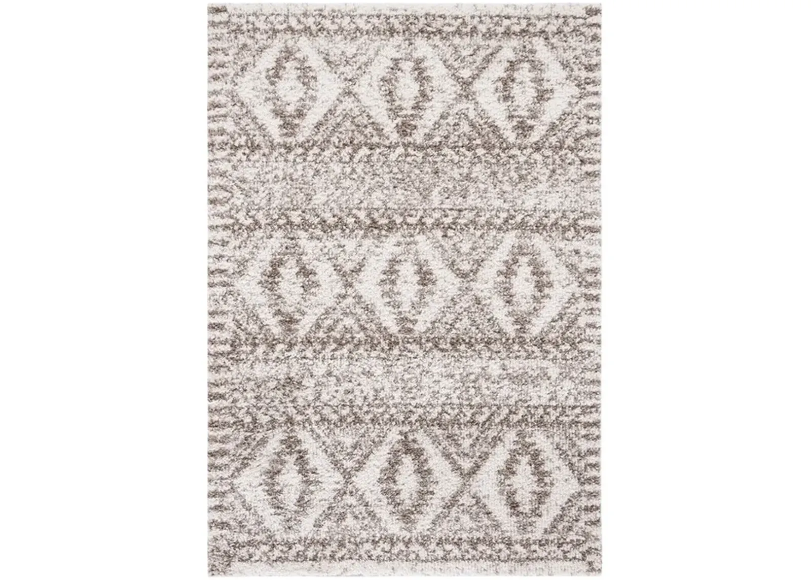 JERICHO SHAG 106 Beige 4' X 6' Small Rectangle Rug