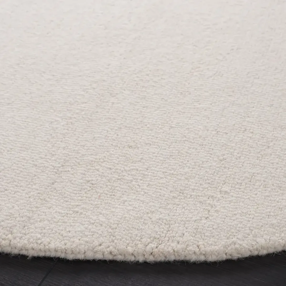 EBONY 504 IVORY 6' x 6' Round Round Rug