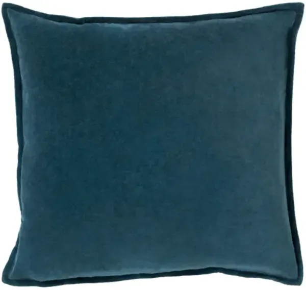 Cotton Velvet 22"H x 22"W Pillow Cover
