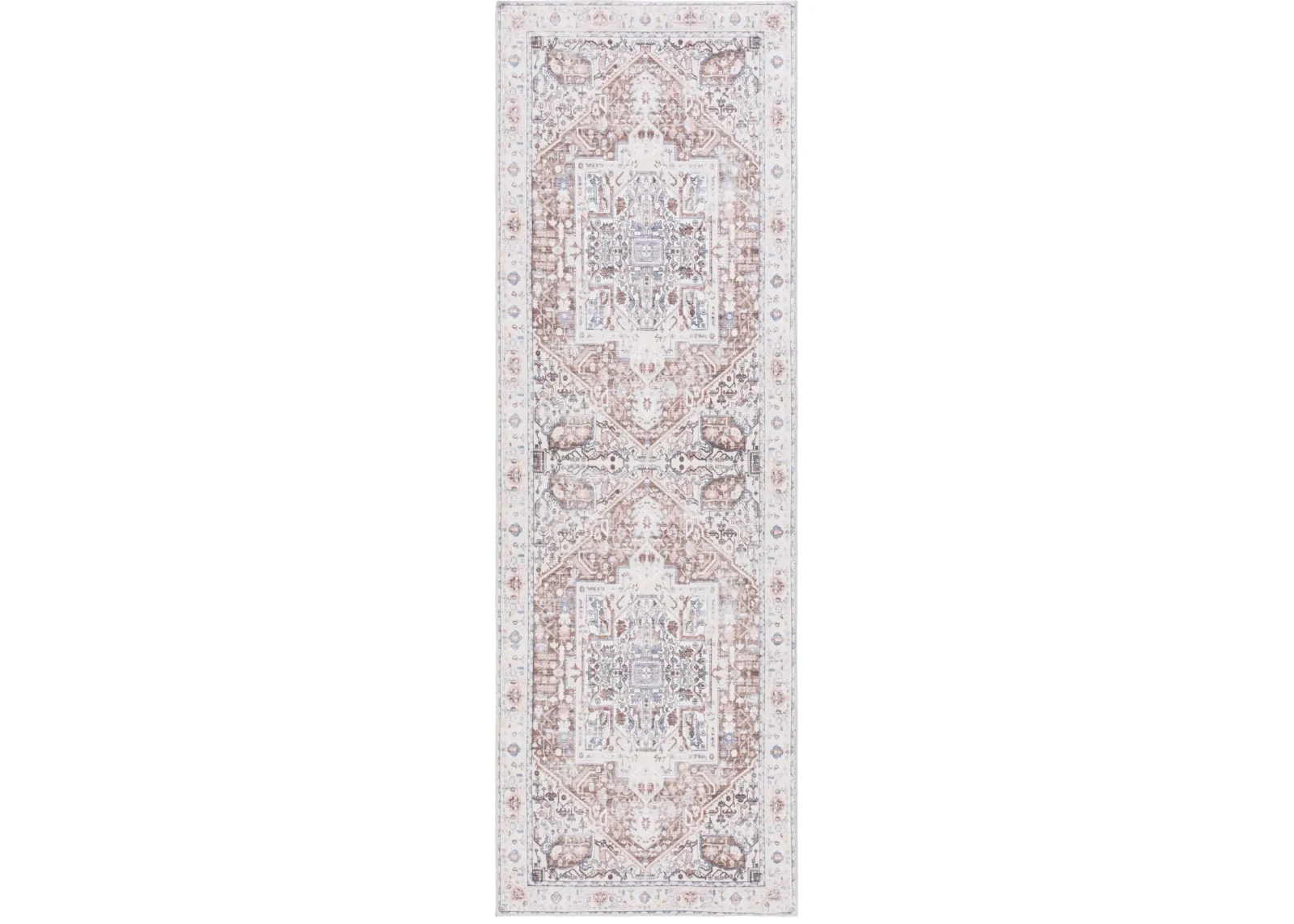 ARIZONA 109 TAUPE  2'-6' x 10' Runner Rug