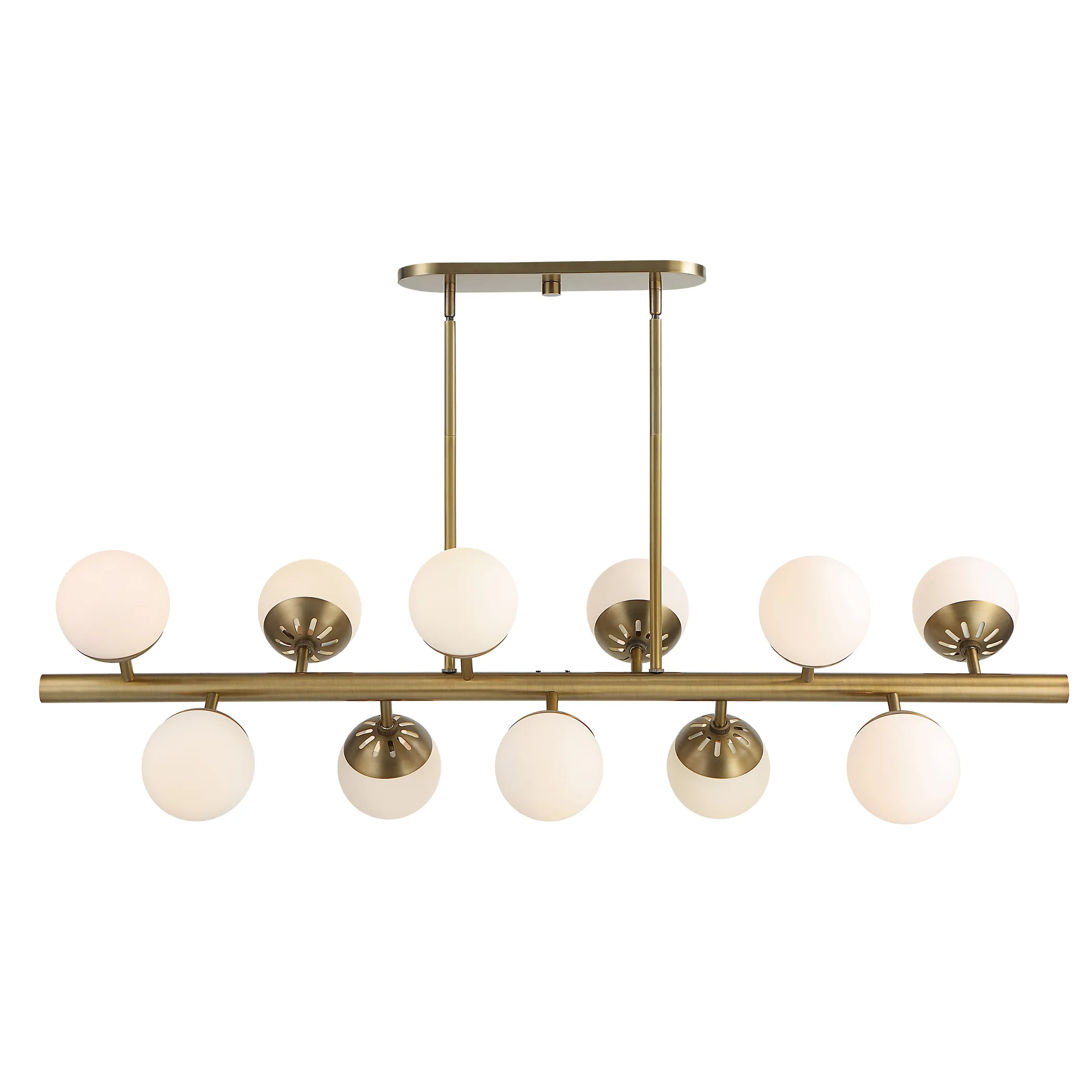 Droplet 11 Light Linear Chandelier