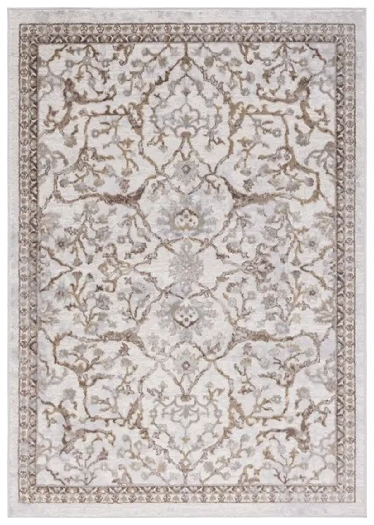 PALMA 336 Brown 4'-5' x 6'-5' Medium Rectangle Rug