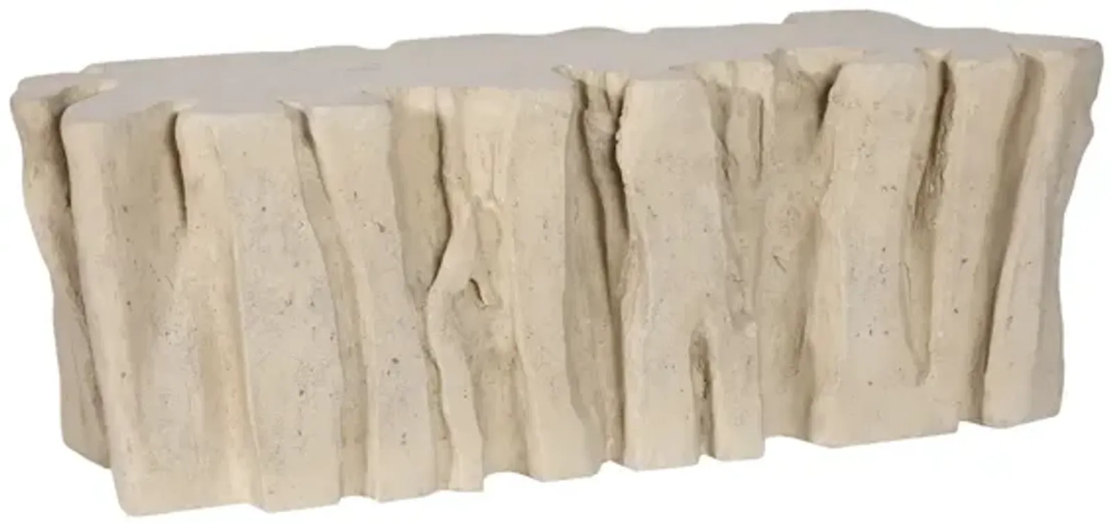 Freeform Root Bench, Roman Stone