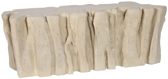 Freeform Root Bench, Roman Stone