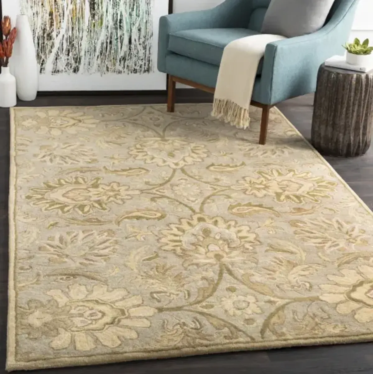 Caesar 9'9" Square Rug