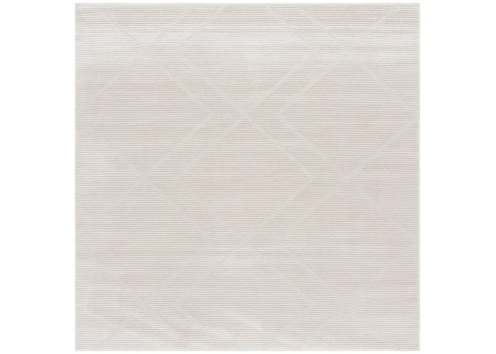 CARTER 214 IVORY  6'-7' x 6'-7' Square Square Rug