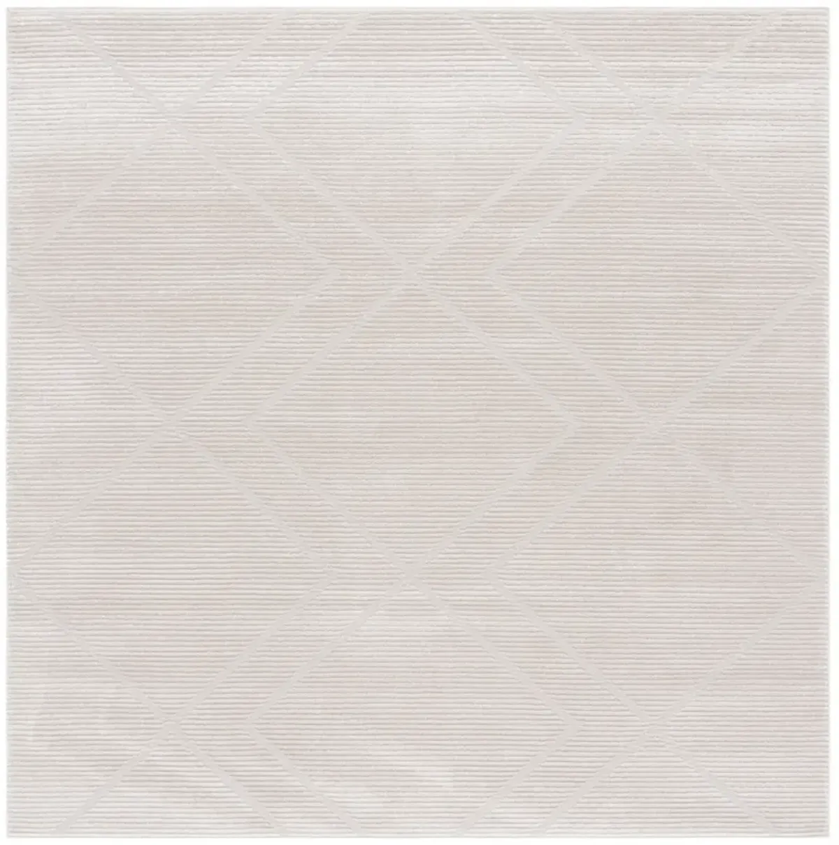 CARTER 214 IVORY  6'-7' x 6'-7' Square Square Rug