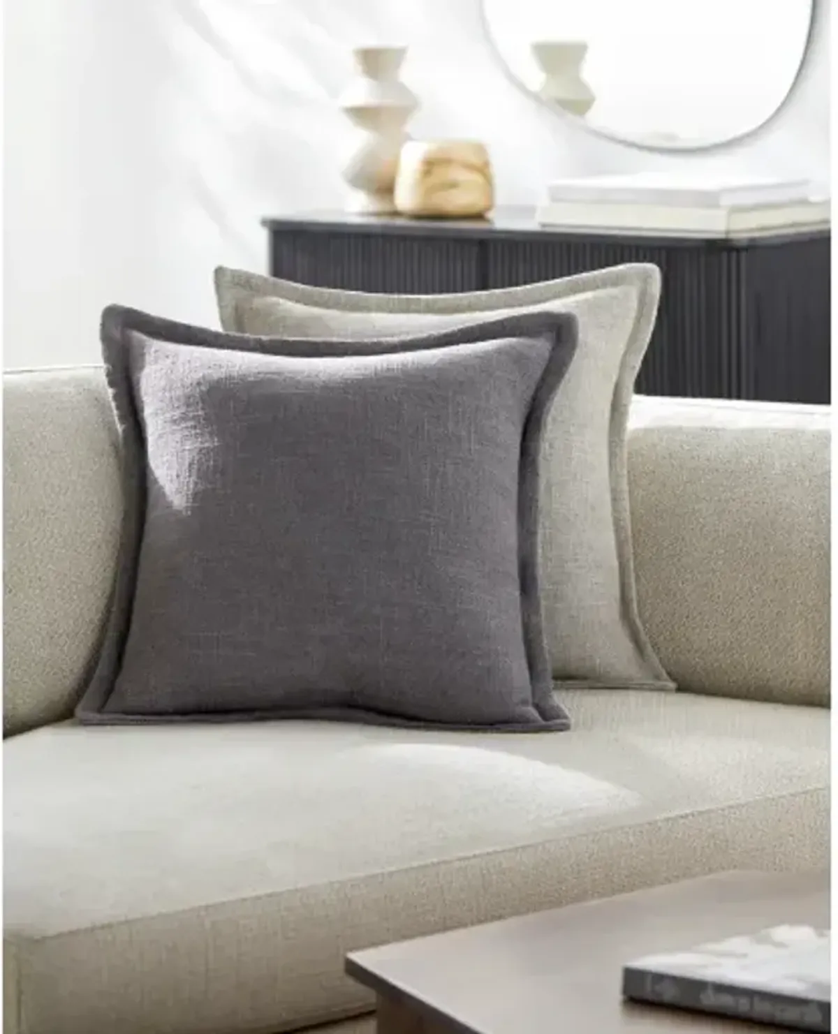 Thurman THU-002 18"L x 18"W Accent Pillow