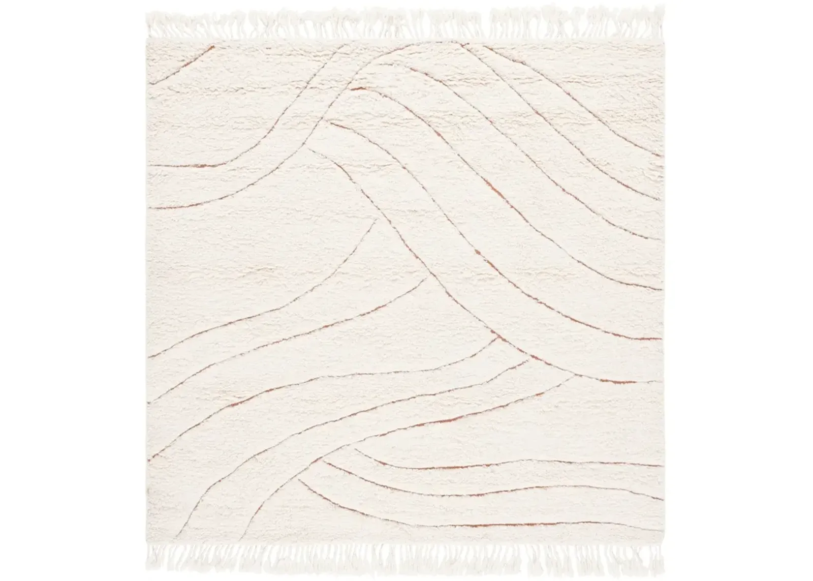 VERMONT 205 IVORY 6' x 6' Square Square Rug