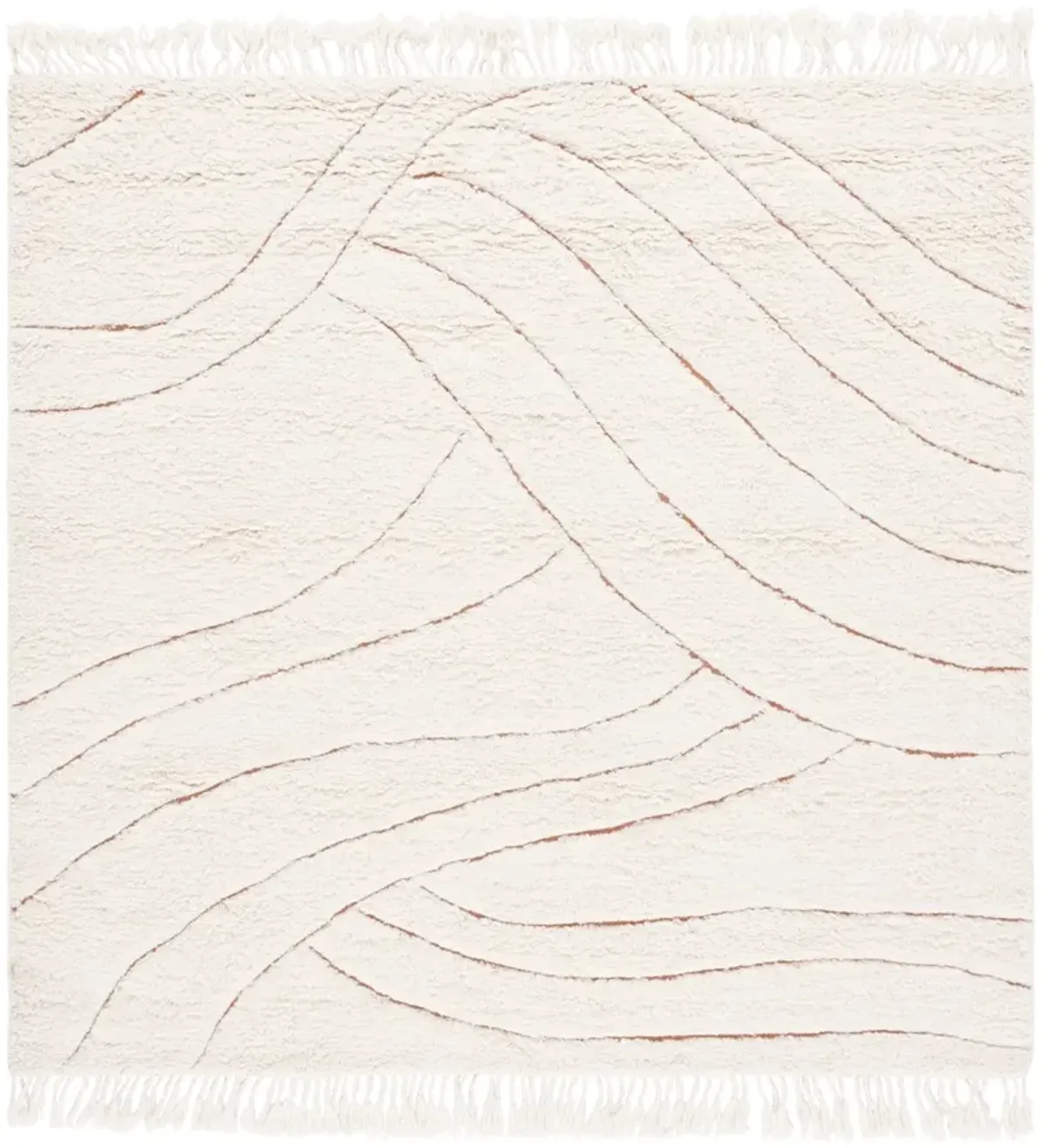 VERMONT 205 IVORY 6' x 6' Square Square Rug