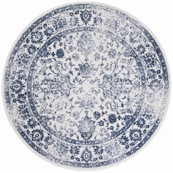 ADIRONDACK 109 IVORY  4' x 4' Round Round Rug